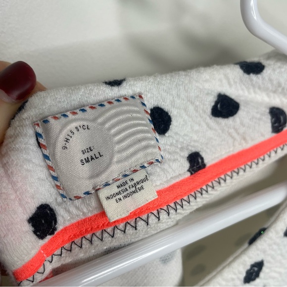 Anthropologie Postmark Polka Dot Women's Top Small Oversized - Picture 5 of 7